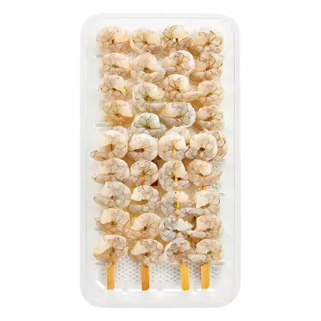 Ready to Cook Shrimp Skewers, 8 Pack