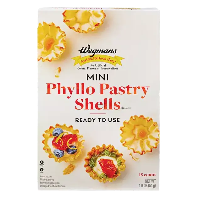 Ready to Use Mini Phyllo Pastry Shells, 15 Count