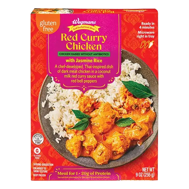 Red Curry Chicken With Jasmine Rice