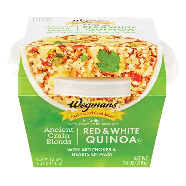 Red & White Quinoa Ancient Grain Blends with Artichokes & Hearts of Palm