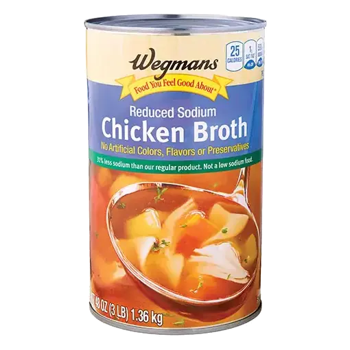 Reduced Sodium Canned Chicken Broth