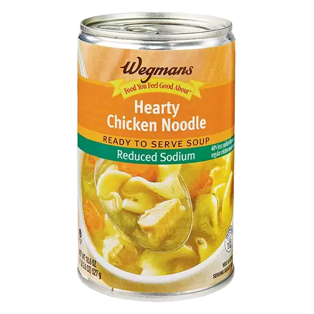 Reduced Sodium Hearty Chicken Noodle Soup