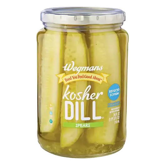 Reduced Sodium Kosher Dill Spears