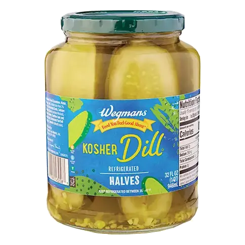Refrigerated Kosher Dill Halves Pickles