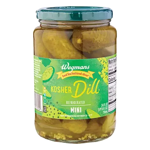 Refrigerated Kosher Dill Mini Pickles