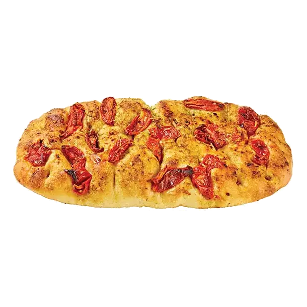 Roasted Tomato Pesto Focaccia Bread