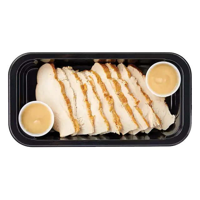 Roasted Turkey Breast Raised Without Antibiotics with Homestyle Gravy, Fully Cooked, FAMILY PACK