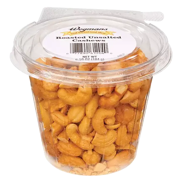 Roasted Unsalted Cachews On The Go Cups