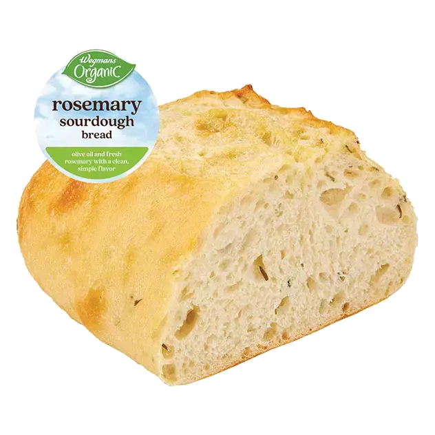 Rosemary Olive Oil Organic Half Loaf