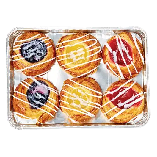 Round Danish, 6 Pack