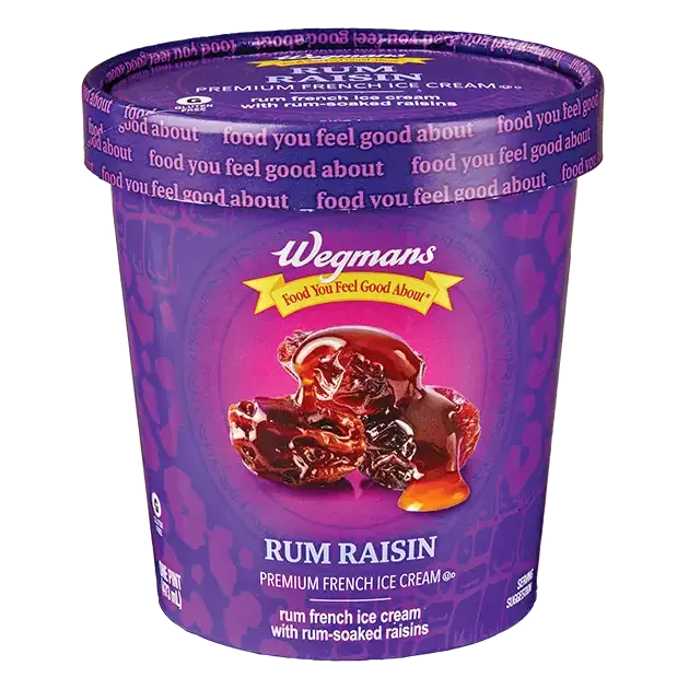 Rum Raisin Premium French Ice Cream