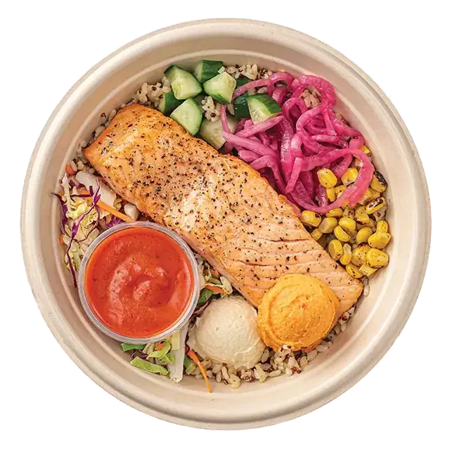 Salmon Harissa Bowl