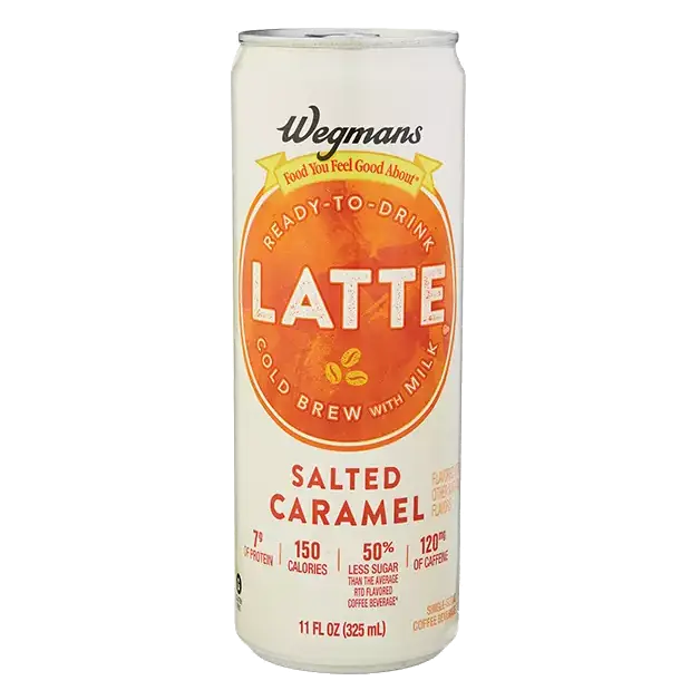 Salted Caramel Latte Coffee Beverage, Ready to Drink