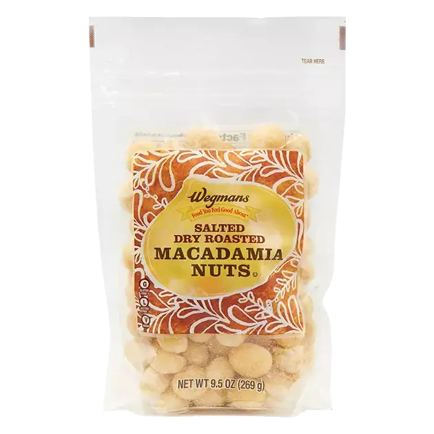 Salted Dry Roasted Macadamia Nuts