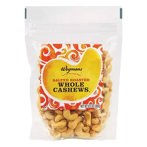 Salted Roasted Whole Cashews