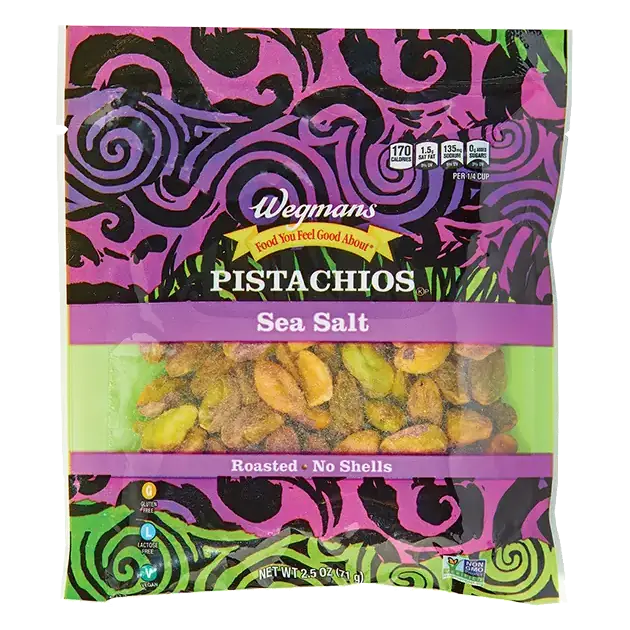 Sea Salt Roasted No Shell Pistachios