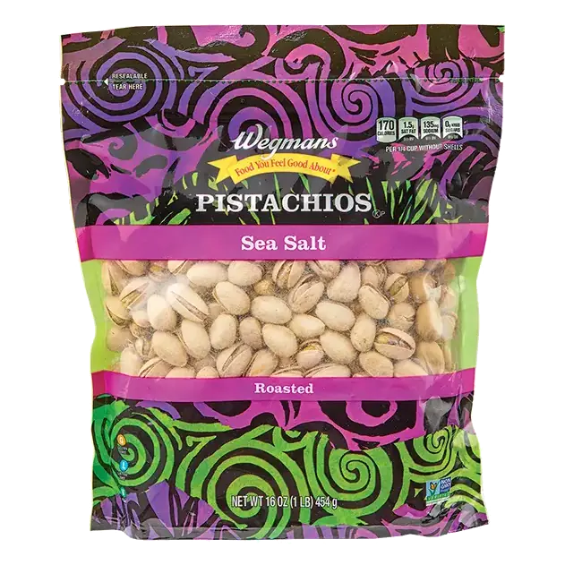 Sea Salt Roasted Pistachios, In-Shell