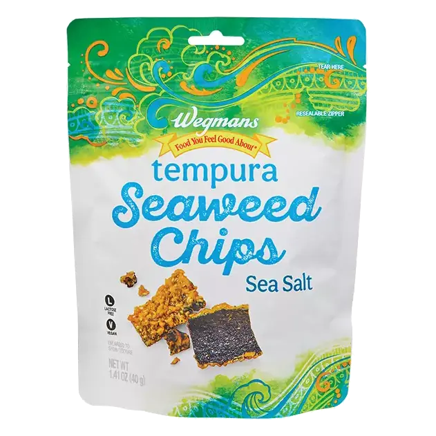 Sea Salt Tempura Seaweed Chips