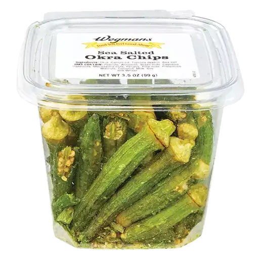 Sea Salted Okra Chips