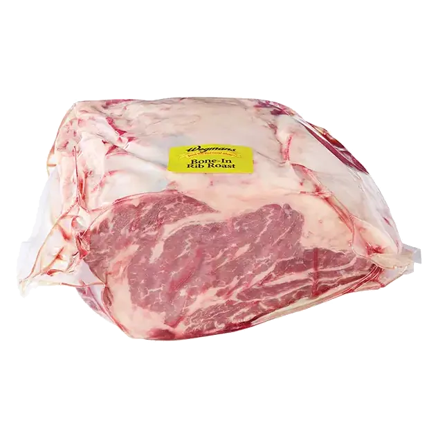 Semi-Boneless Choice Beef Rib Roast, 4 Ribs