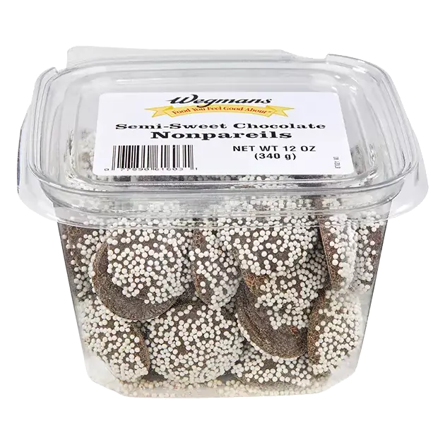 Semi-Sweet Dark Chocolate Nonpareils