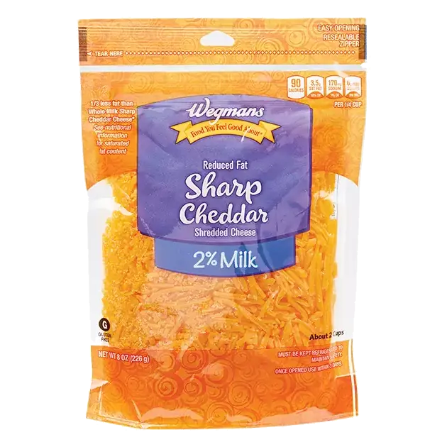 Sharp Cheddar Reduced Fat Shredded Cheese