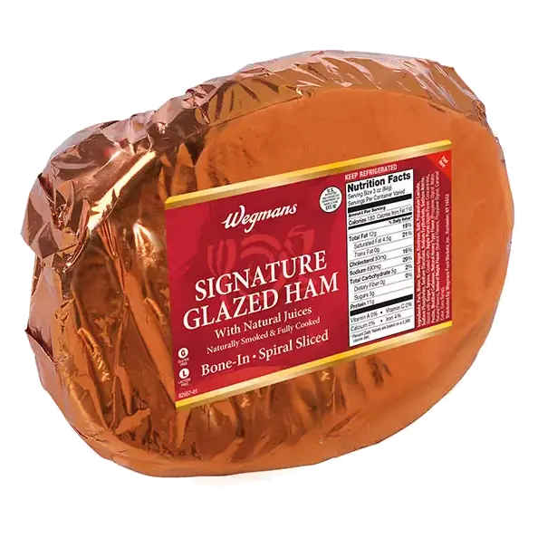 Signature Glazed Bone-In Spiral Sliced Ham, Half