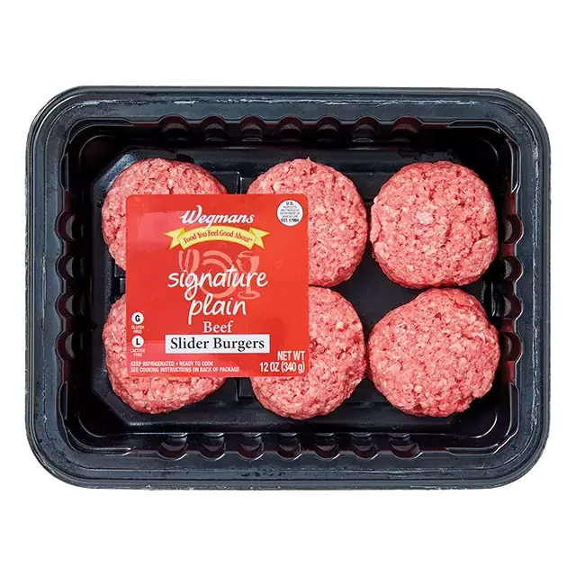 Signature Plain Beef Slider Burgers