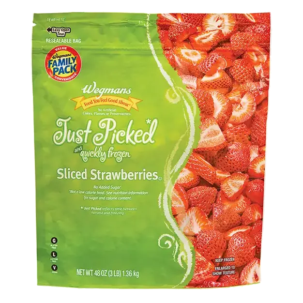 Sliced Strawberries