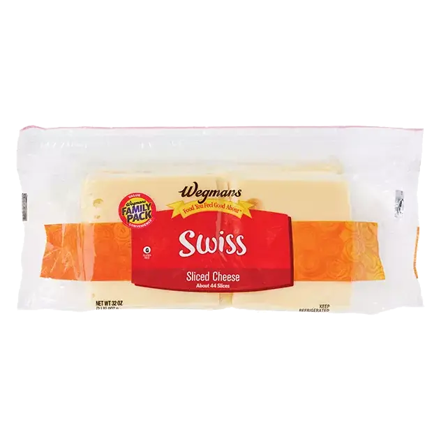 Sliced Swiss Cheese, FAMILY PACK