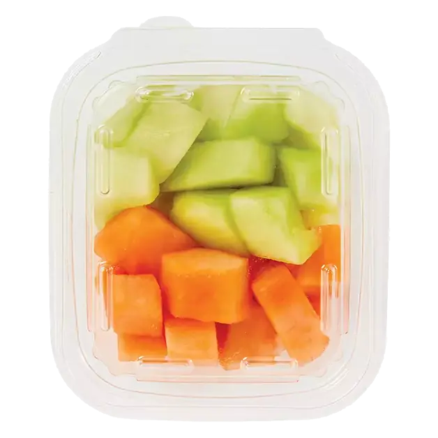 Small Cantaloupe and Honeydew Chunks