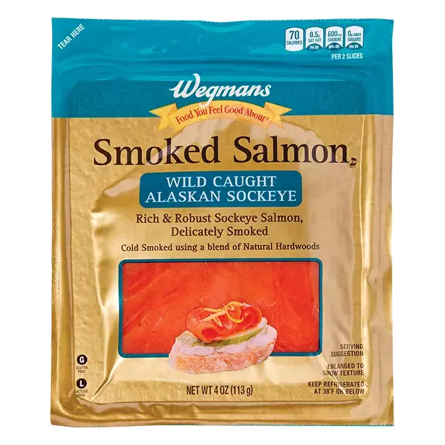 Smoked Wild Caught Alaskan Sockeye Salmon