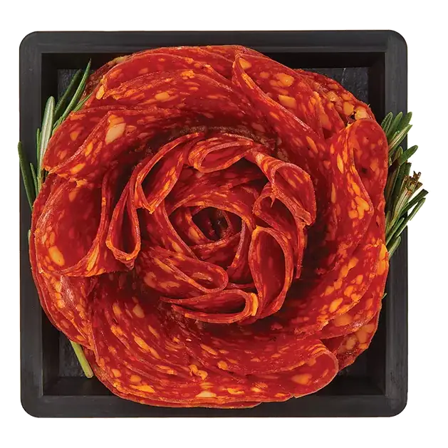 Sopressata Piccante Salami Flower