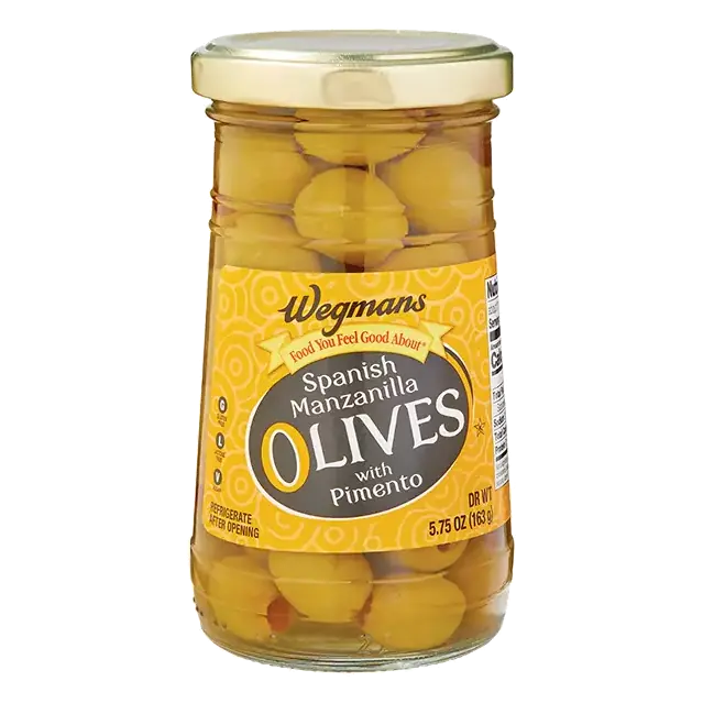 Spanish Manzanilla Olives with Pimento