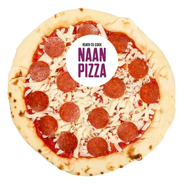 Spicy Cup Pepperoni Naan Pizza