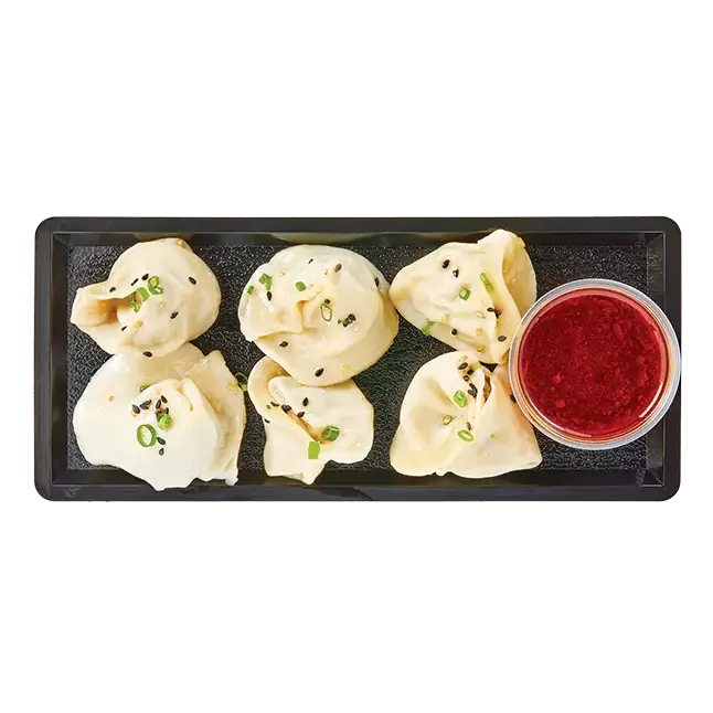 Spicy Pork Wontons with Chili Dumpling Sauce, 6 Pack