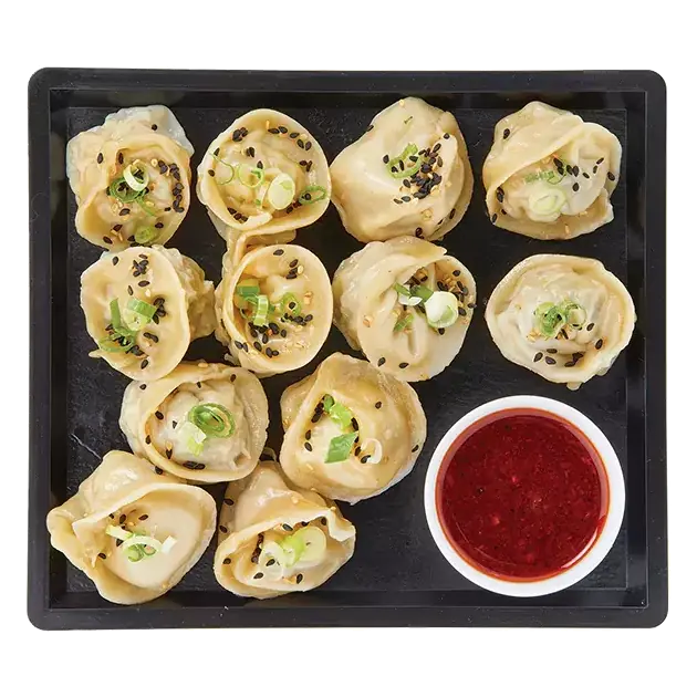 Spicy Pork Wontons with Chili Dumpling Sauce Party Pack