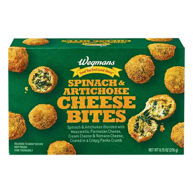 Spinach & Artichoke Cheese Bites