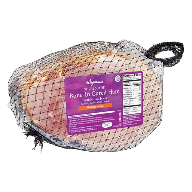 Spiral Sliced Bone-In Brown Sugar Cured Ham