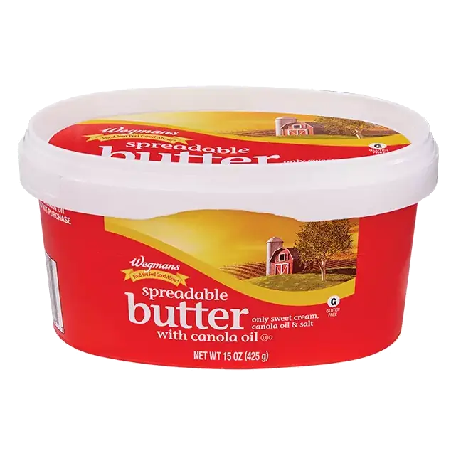 Spreadable Butter with Canola Oil