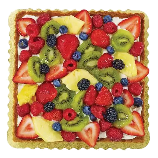 Square Fruit Tart