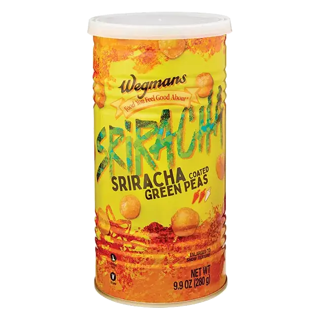 Sriracha Coated Green Peas