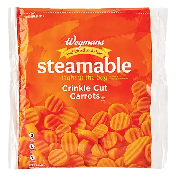 Steamable Crinkle Cut Carrots