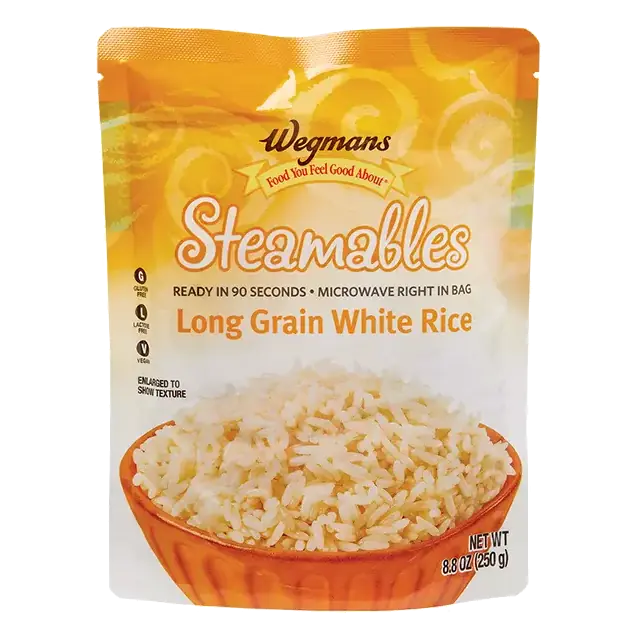 Steamables Long Grain White Rice