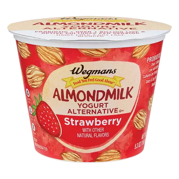 Strawberry Almondmilk Yogurt Alternative