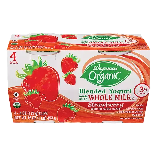 Strawberry Blended Yogurt
