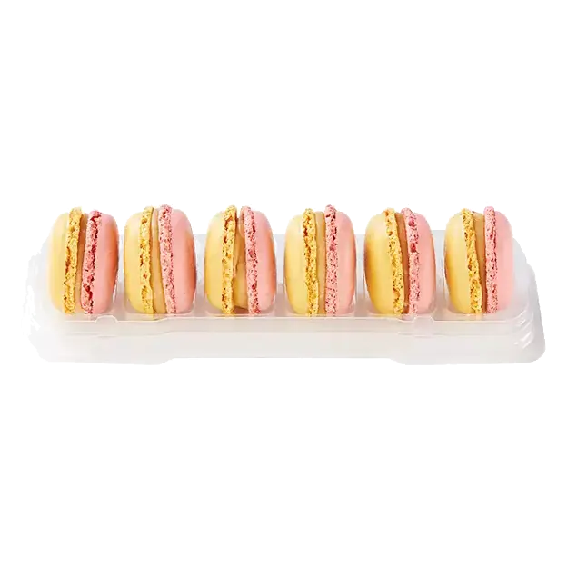 Strawberry Lemon Macaron, 6 Pack