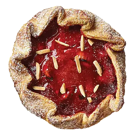 Strawberry Rhubarb Crostata