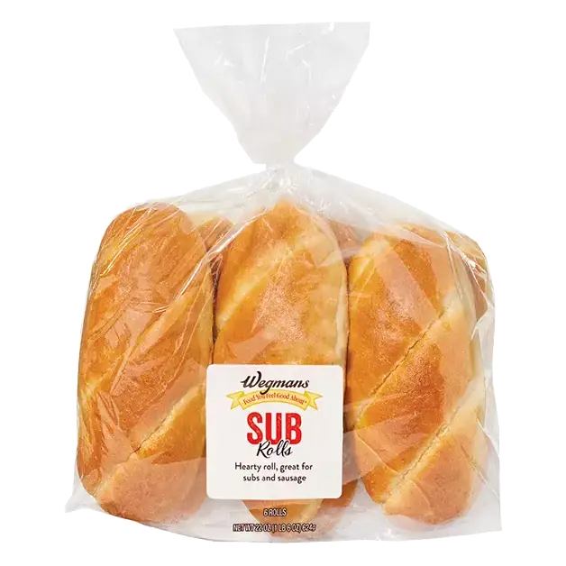 Sub Rolls, 6 Pack