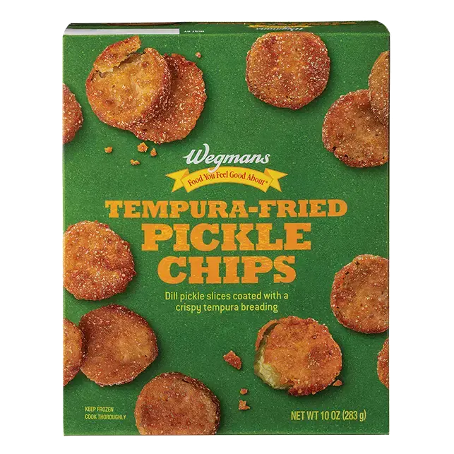 Tempura-Fried Pickle Chips